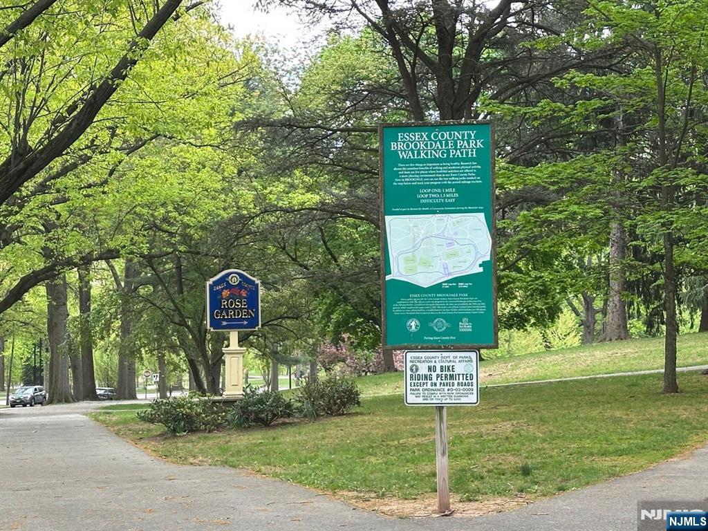 9 Mt Vernon Road Montclair, NJ 07043 - Photo 44 of 46 a sign that is on the side of a building