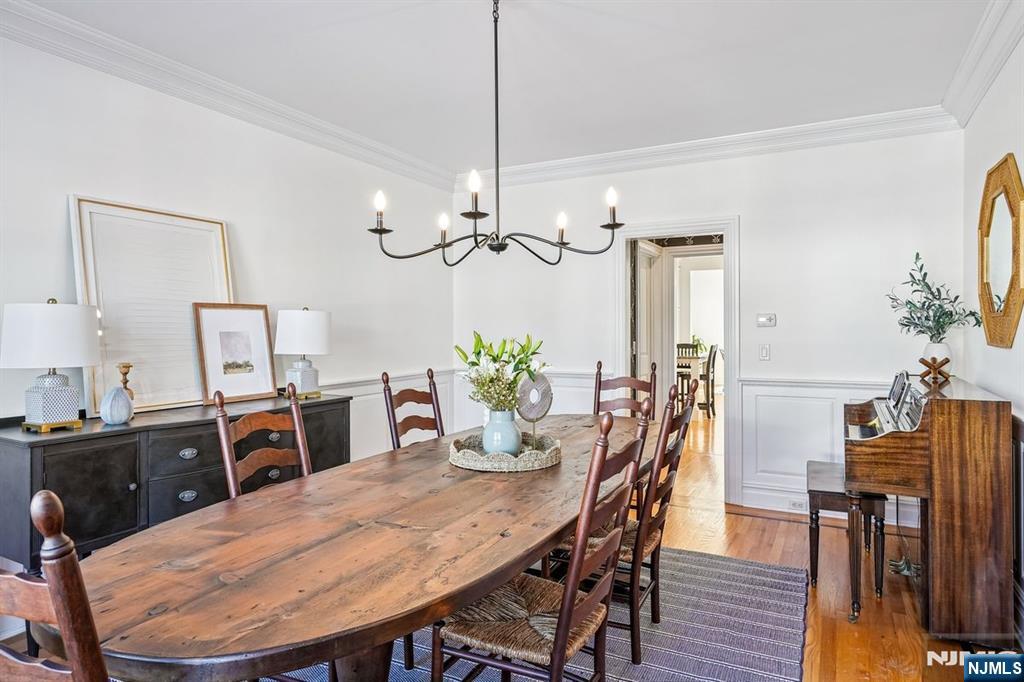 9 Mt Vernon Road Montclair, NJ 07043 - Photo 7 of 46 a view of a dining room with furniture window and wooden floor