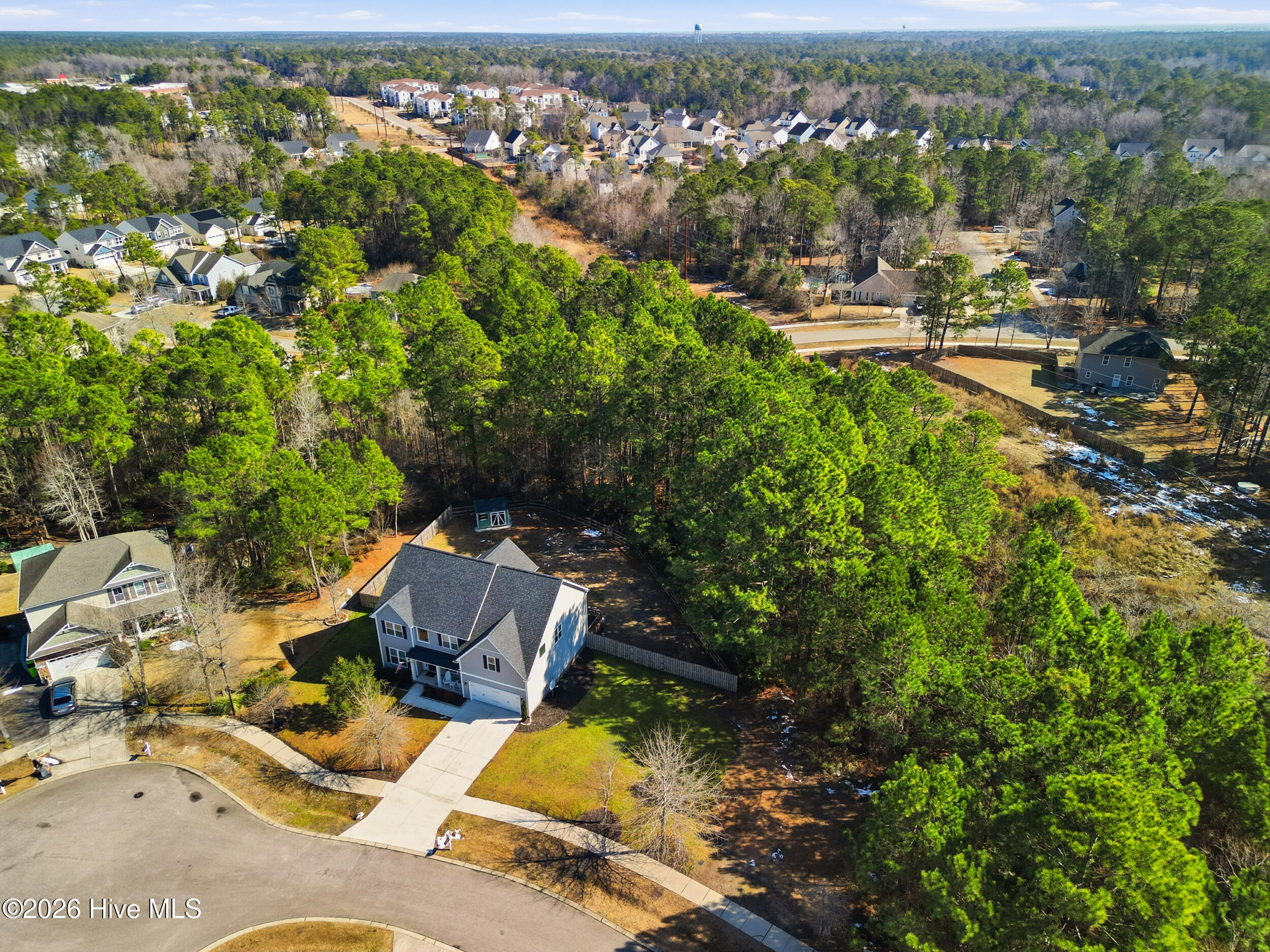 111 Lumis Court Hampstead, NC 28443 - Photo 5 of 68 67_front right aerial far