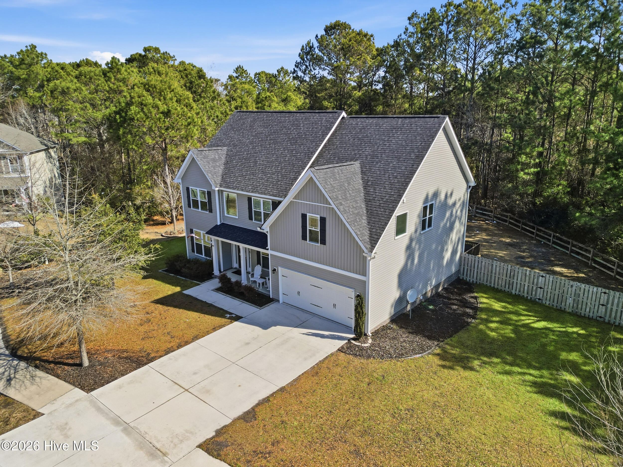 111 Lumis Court Hampstead, NC 28443 - Photo 7 of 68 7_front right aerial