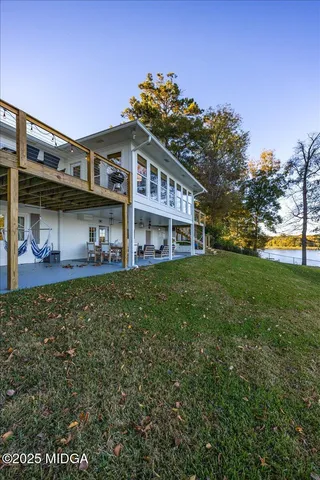 a view of outdoor space yard deck and patio