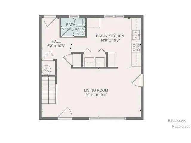 a picture of a floor plan