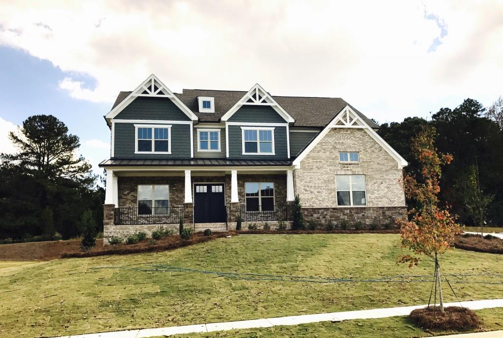 647 Rio Vista Court Suwanee, GA 30024 - Photo 1 of 1 Exterior design (photo is of home site 4. Exterior color is different on available home)