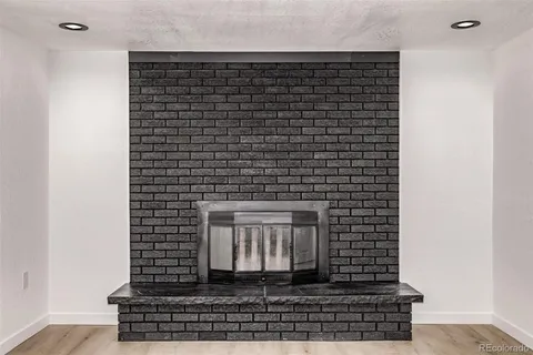 a view of a door of the house