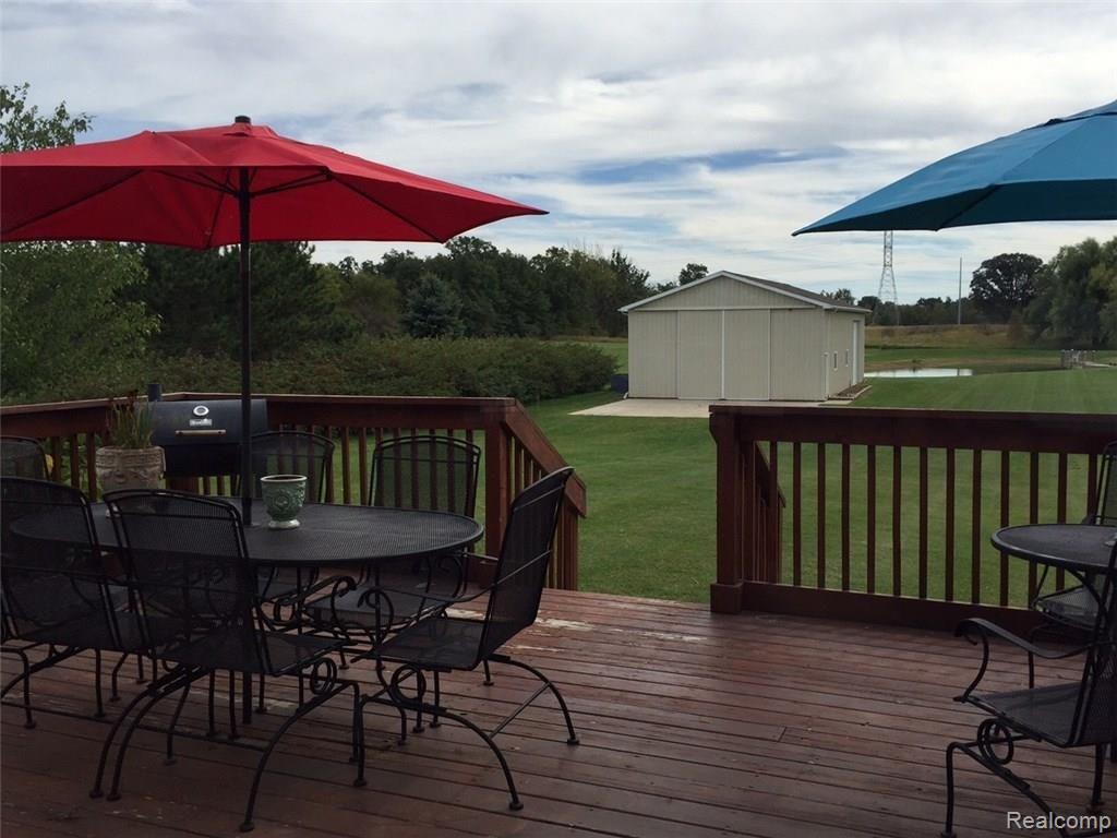 4121 Merwin Road Lapeer, MI 48446 - Photo 35 of 48 View from Deck