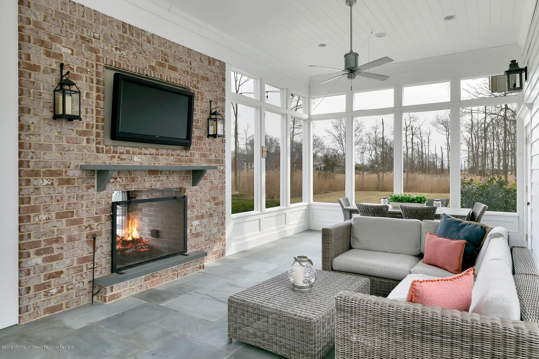 53 Shrewsbury Drive Rumson, NJ 07760 - Photo 2 of 36 Screened-in Porch