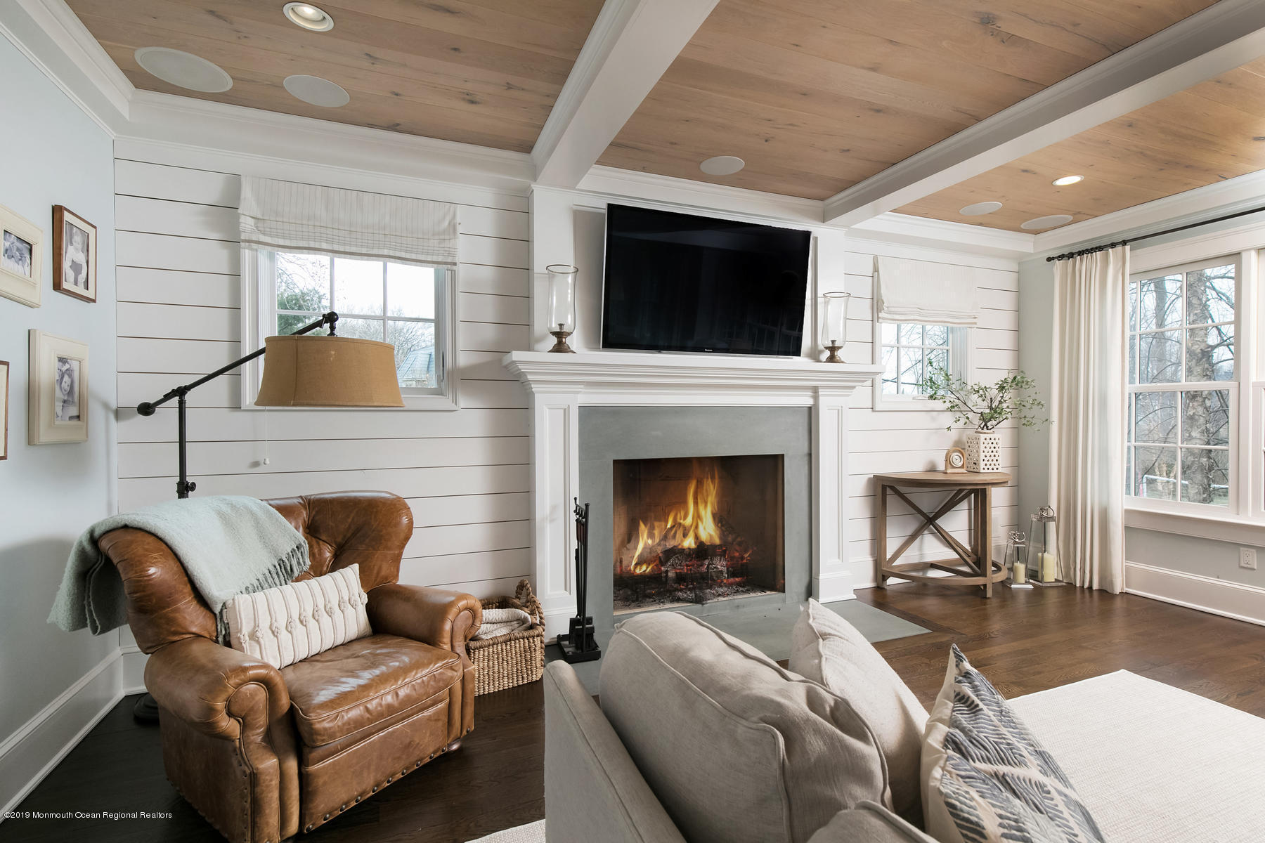 53 Shrewsbury Drive Rumson, NJ 07760 - Photo 4 of 36 Family Room with Fireplace
