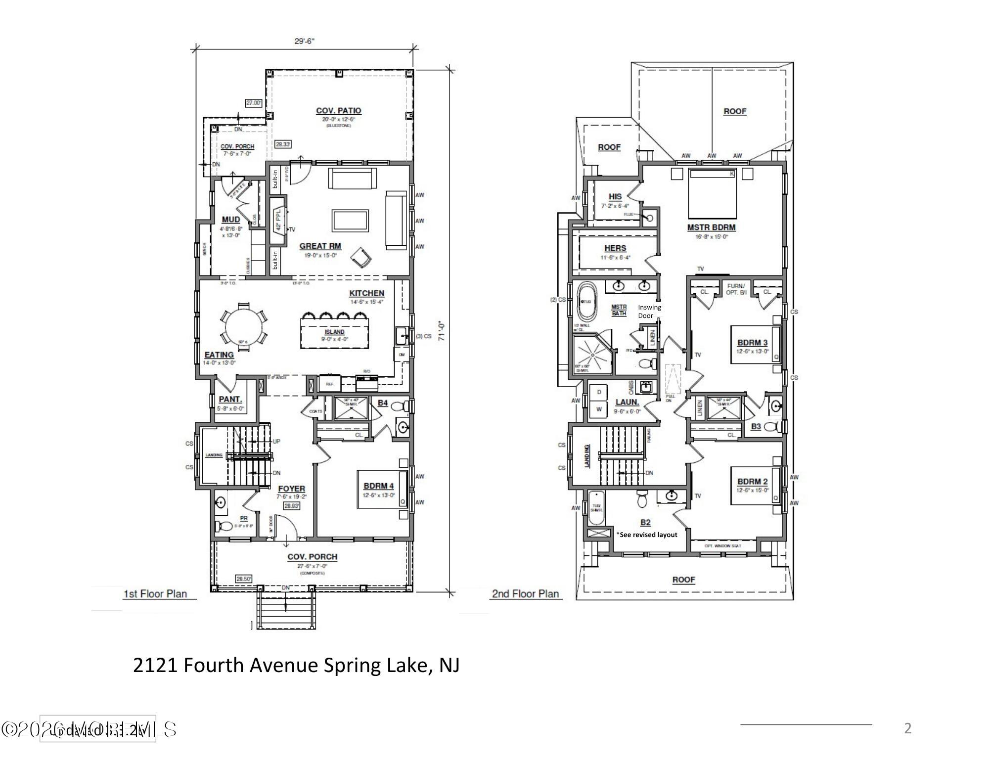 2121 4th Avenue Spring Lake, NJ 07762 - Photo 14 of 14 floorplan