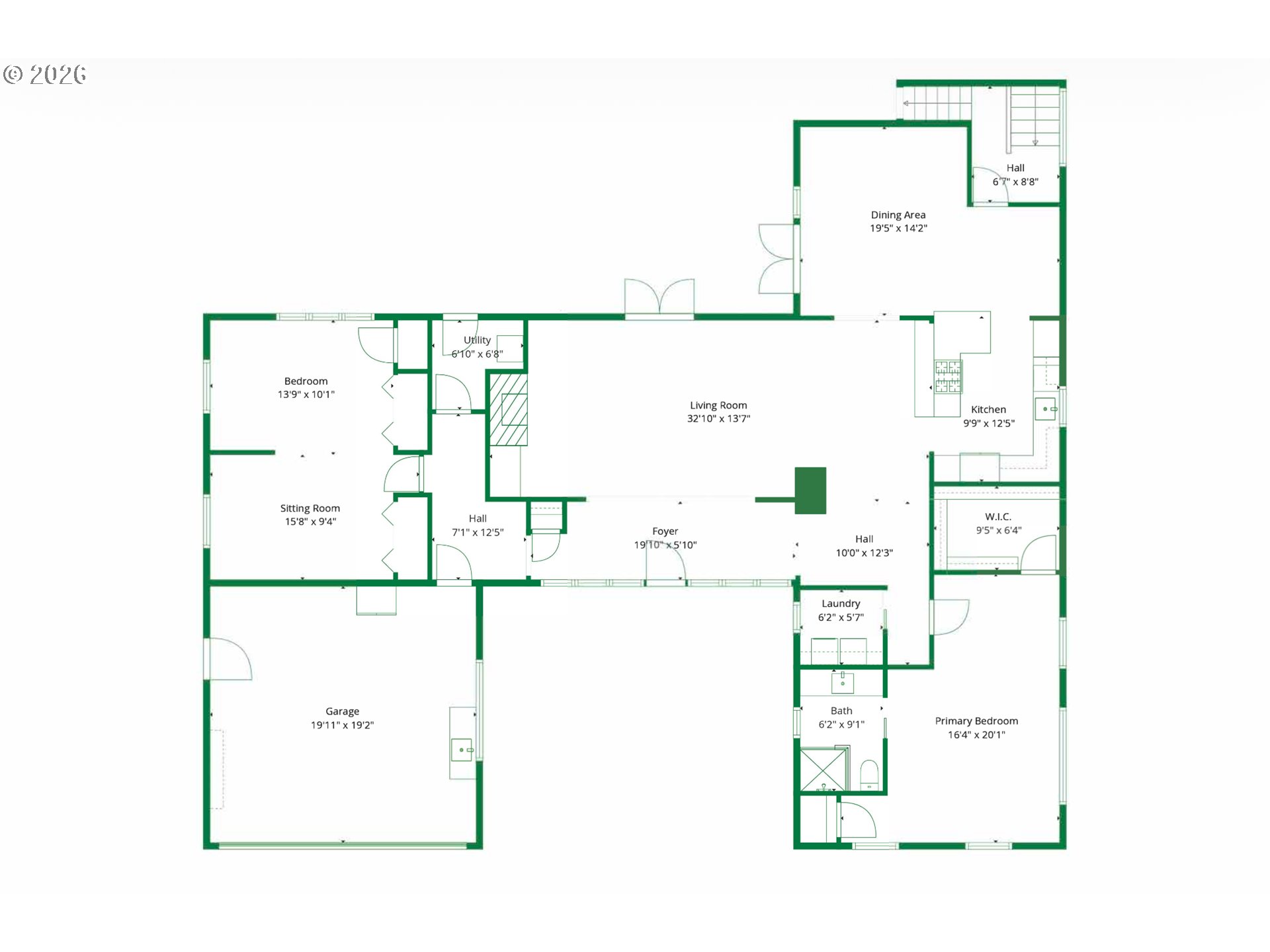 11940 Southwest Faircrest Street Portland, OR 97225 - Photo 45 of 46 Floor Plan