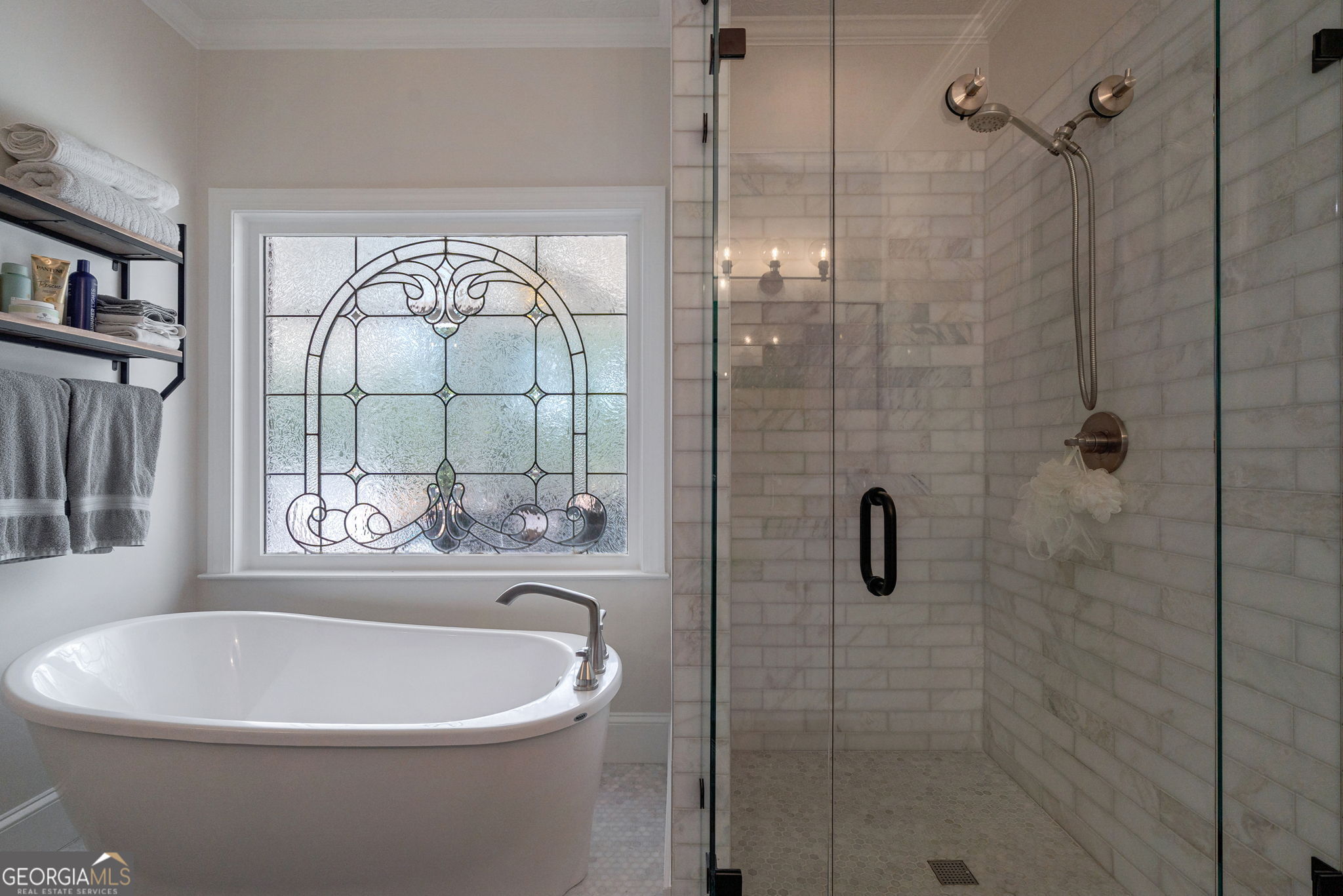 2391 Rabbit Farm Circle Loganville, GA 30052 - Photo 33 of 97 a white bath tub sitting next to a window