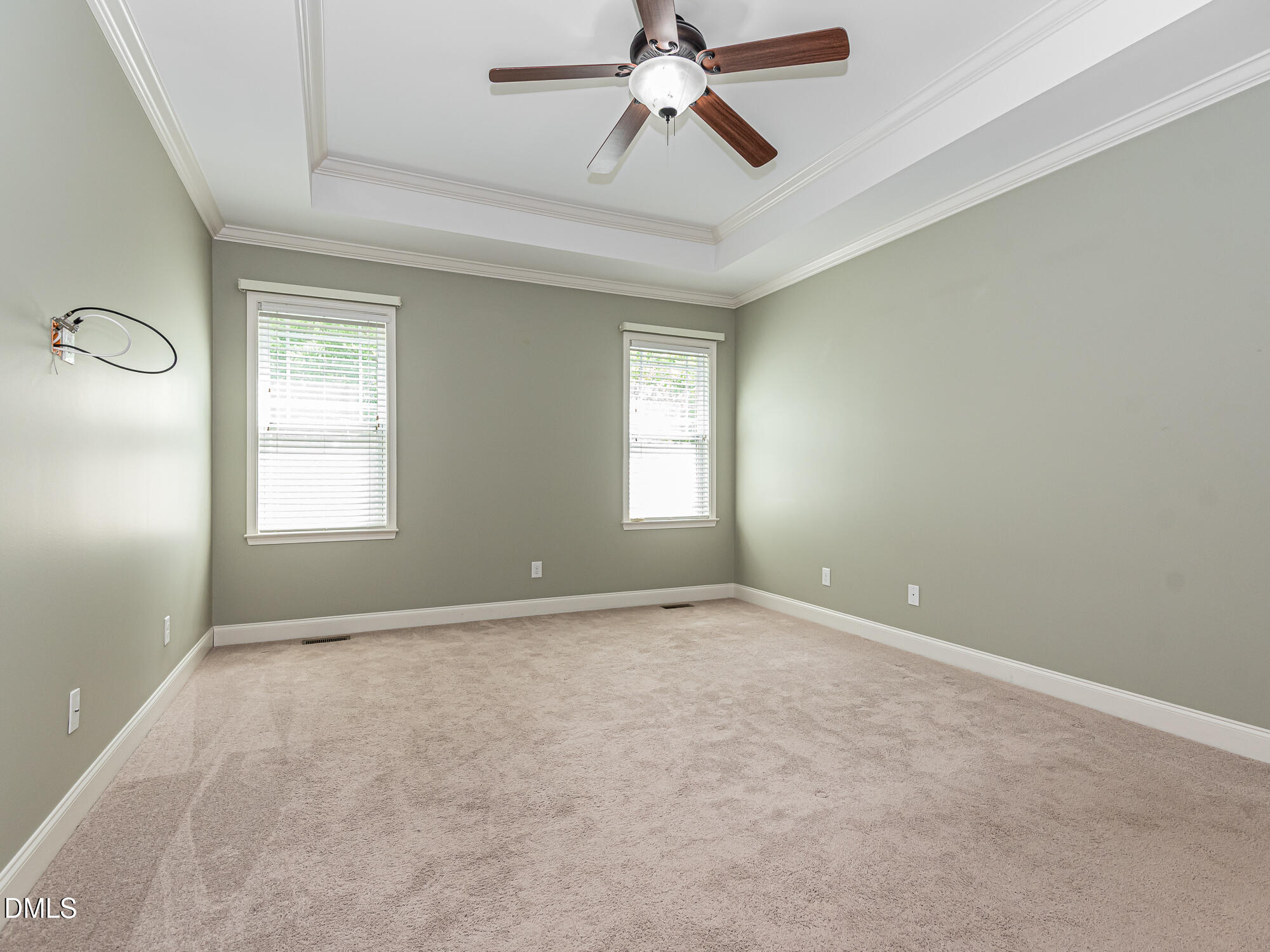 337 Shadowdale Lane Rolesville, NC 27571 - Photo 18 of 42 a view of empty room with window and ceiling fan