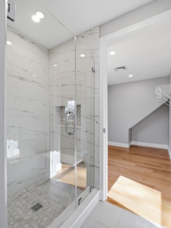 58 Maple Street Framingham, MA 01702 - Photo 23 of 35 a bathroom with a shower and a sink