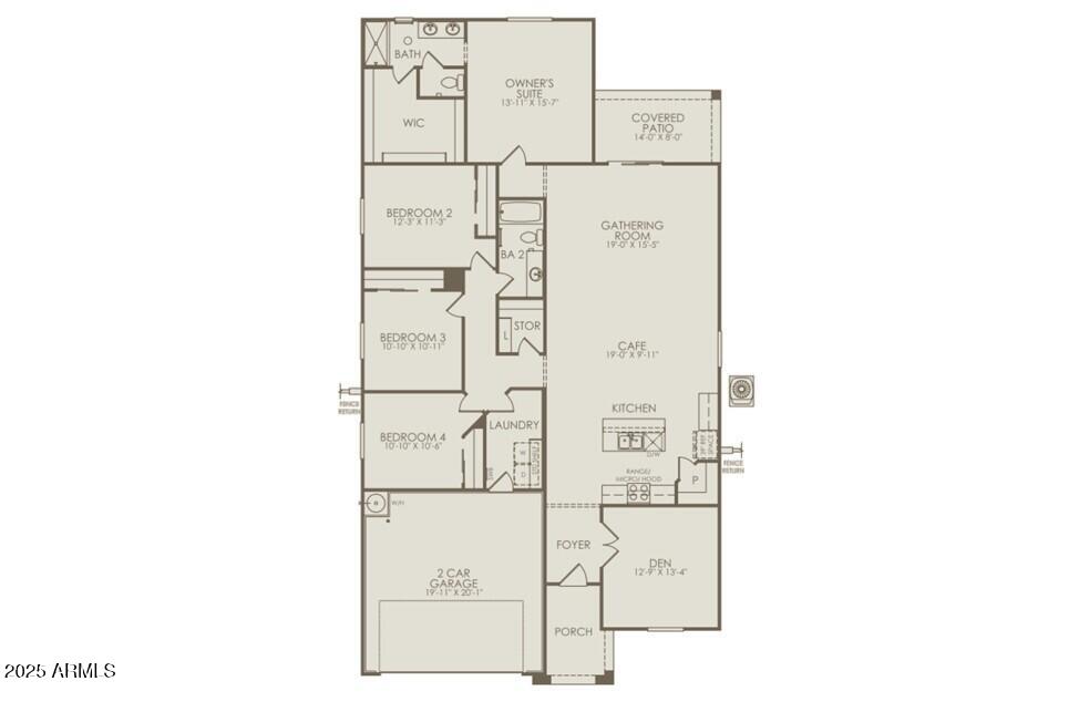 25468 West Chipman Road Buckeye, AZ 85326 - Photo 19 of 19 Floor Plan
