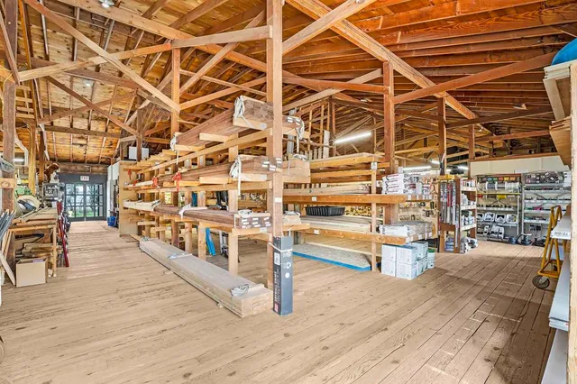 a view of road with a house