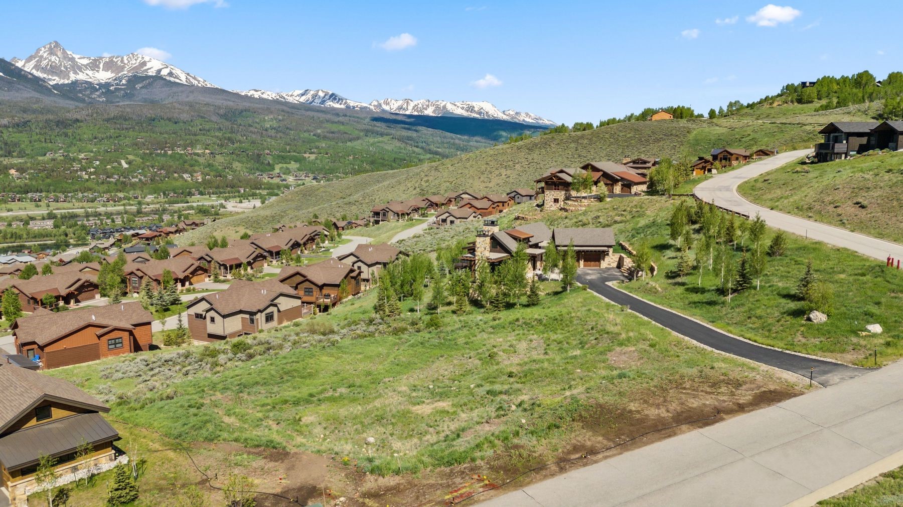 239 Angler Mountain Ranch Road North Silverthorne, CO 80498 - Photo 22 of 27 Birds eye view of property featuring a mountain view