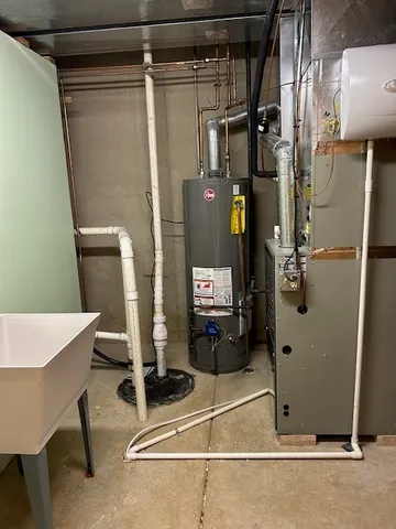 a room with pool table windows and a chandelier