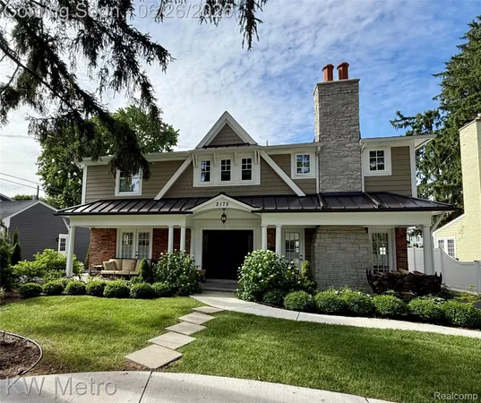$1,295,000 | 2175 Fairway Drive, Birmingham, MI 48009