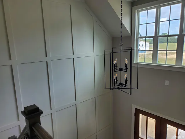 a view of storage and utility room in empty room