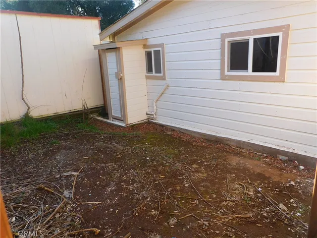 a view of outdoor space with seating area