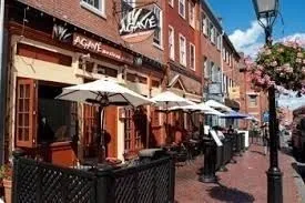a view of an ocean and beach