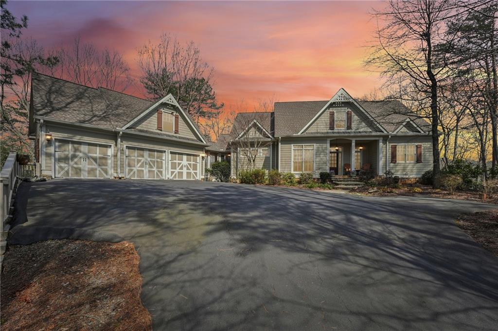 29 Red Trillium Ridge Big Canoe, GA 30143 - Photo 73 of 76 a front view of a house with a yard
