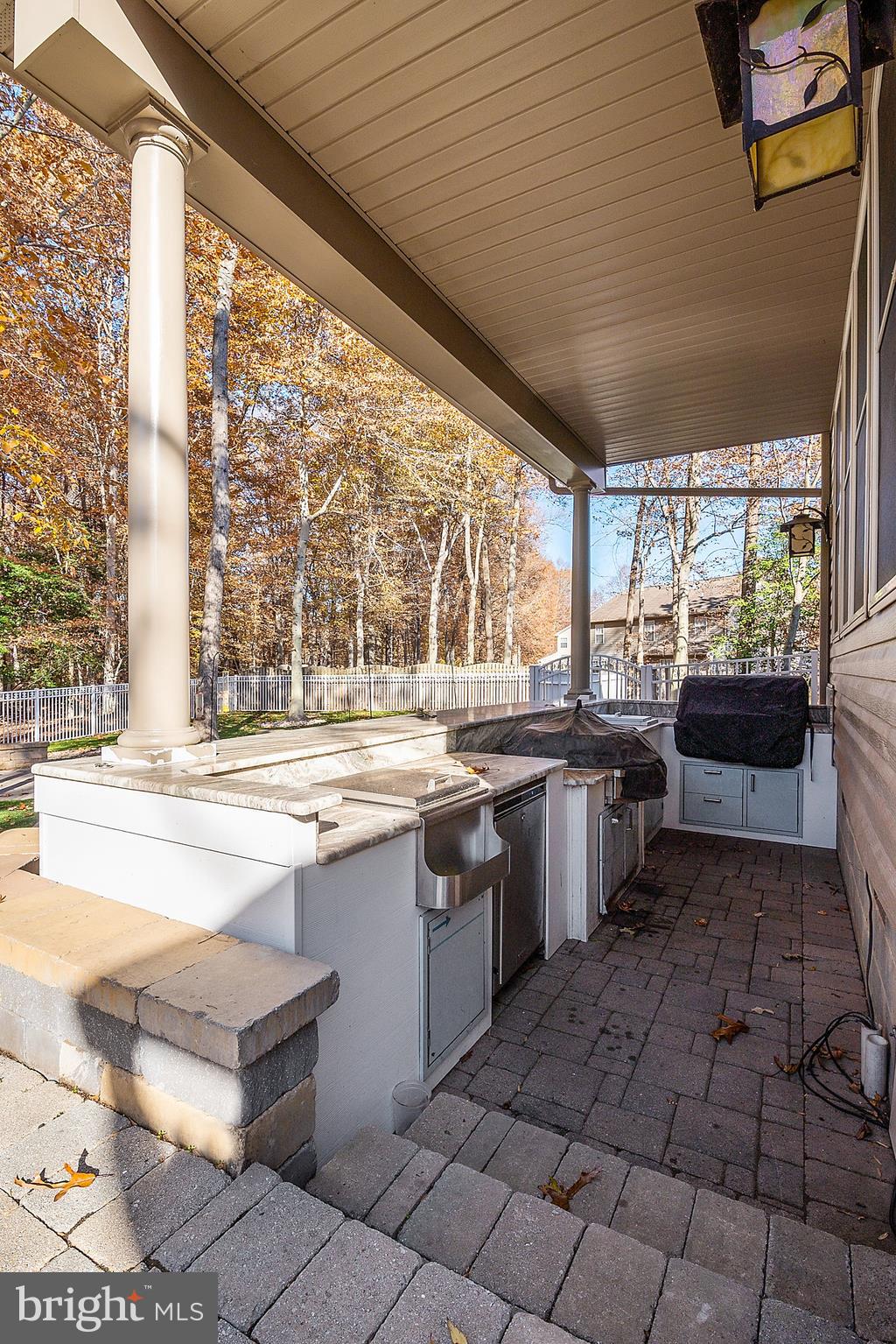 1592 Chapman Road Crofton, MD 21054 - Photo 7 of 44 Outdoor Kitchen and Beautiful living space