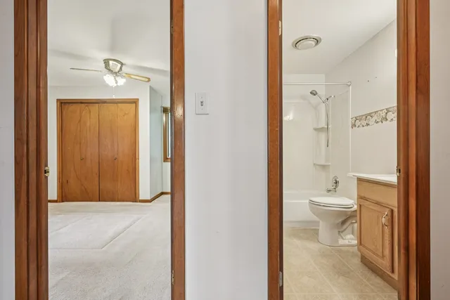 a view of an empty room with window