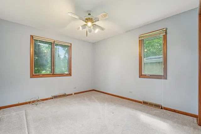 a outdoor view with a wooden floor