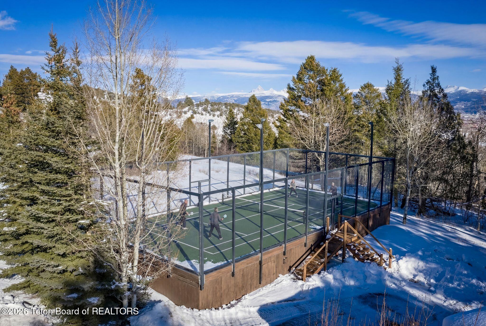 5450 Dry Henderson Road Victor, ID 83455 - Photo 32 of 40 Paddle Tennis with a Teton View