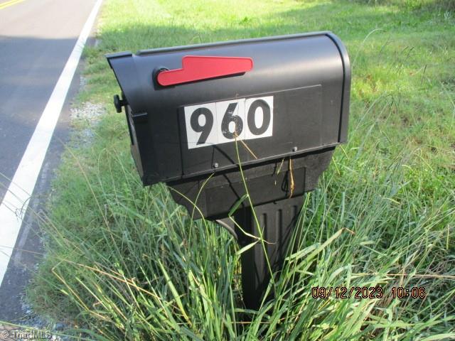 960 Old Linwood Road Lexington, NC 27292 - Photo 15 of 15 Address on Mailbox