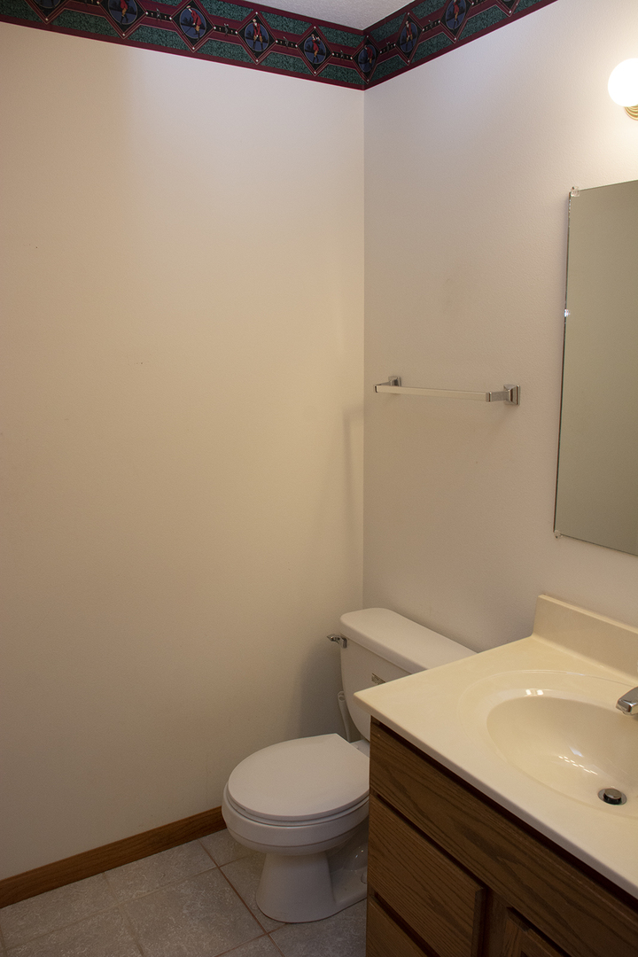 15479 Henry Road, Unit B Morrison, IL 61270 - Photo 6 of 18 a bathroom with a sink and a toilet