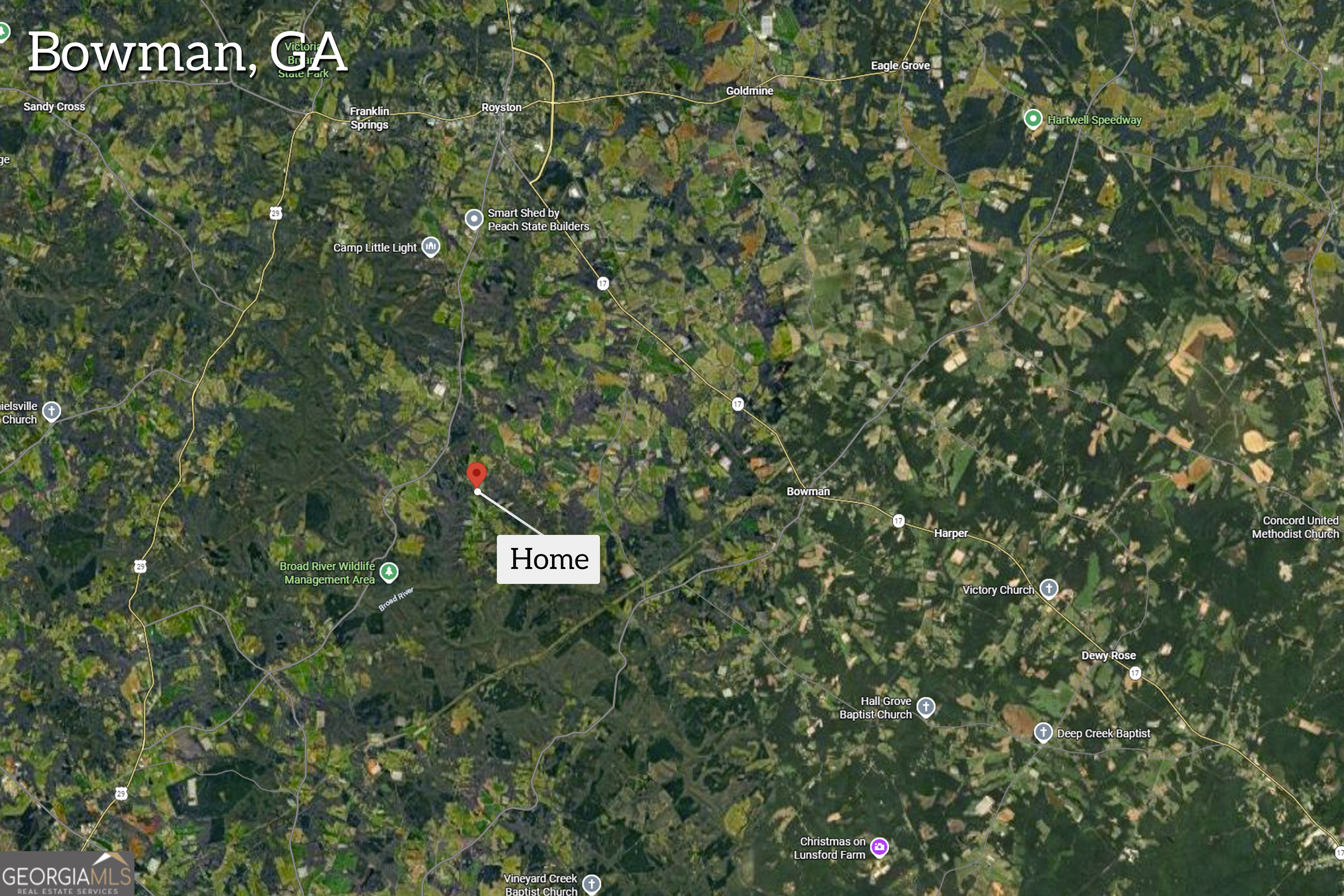 787 Parham Town Road Bowman, GA 30624 - Photo 37 of 49 a view of a tree in a forest