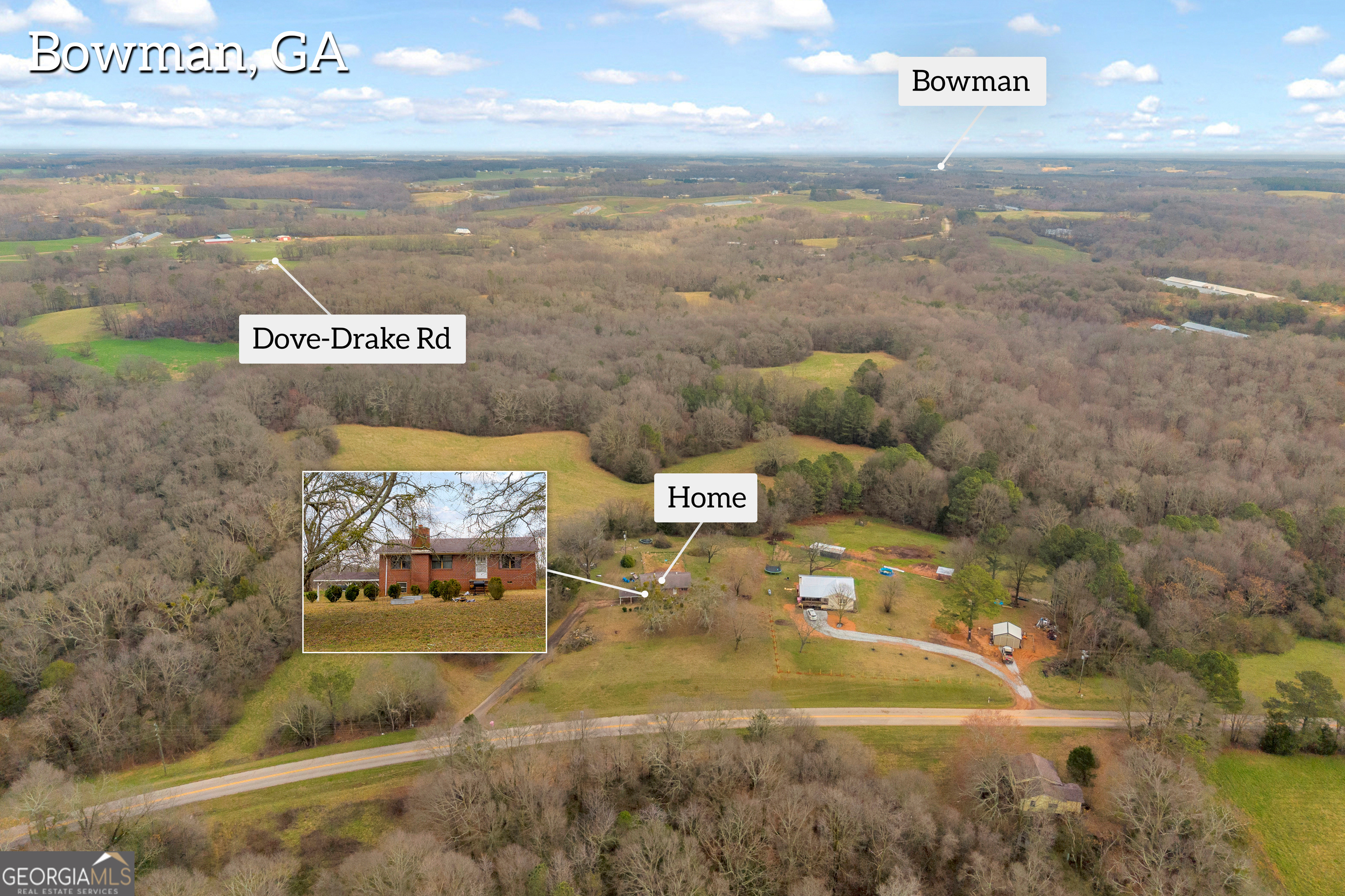 787 Parham Town Road Bowman, GA 30624 - Photo 39 of 49 a view of water heater room