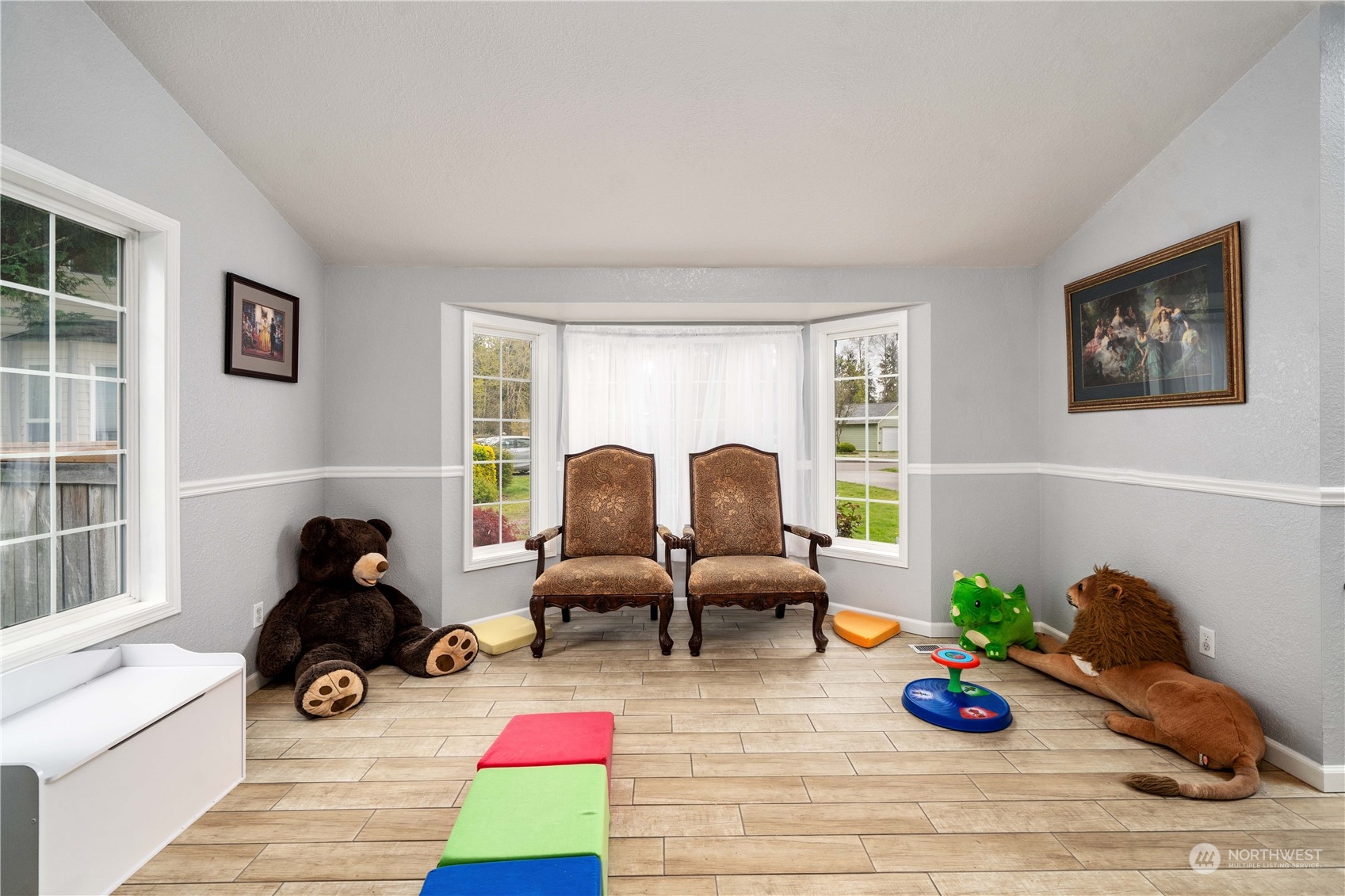 5911 Compton Loop Southeast Lacey, WA 98513 - Photo 5 of 32 a living room with furniture and a large window