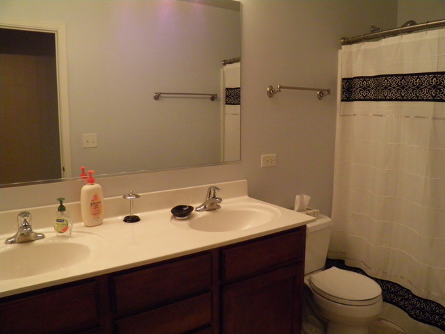 3090 Patterson Road Montgomery, IL 60538 - Photo 13 of 14 a bathroom with a sink toilet and a mirror