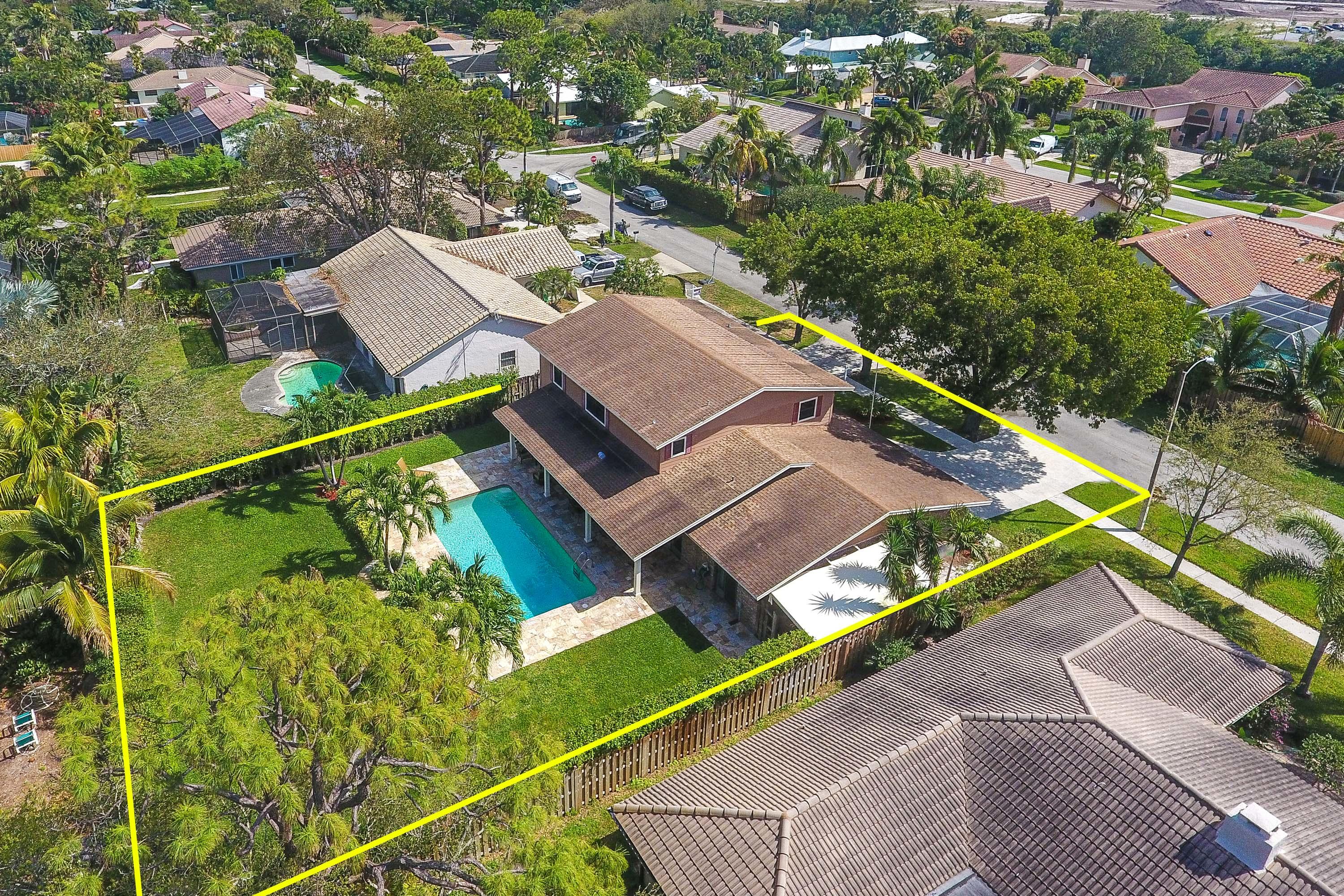 1441 Southwest 21st Street Boca Raton, FL 33486 - Photo 68 of 80 1441 SW 21st St Aerial_04_marked