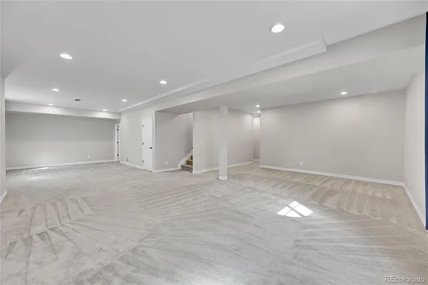 a view of empty room