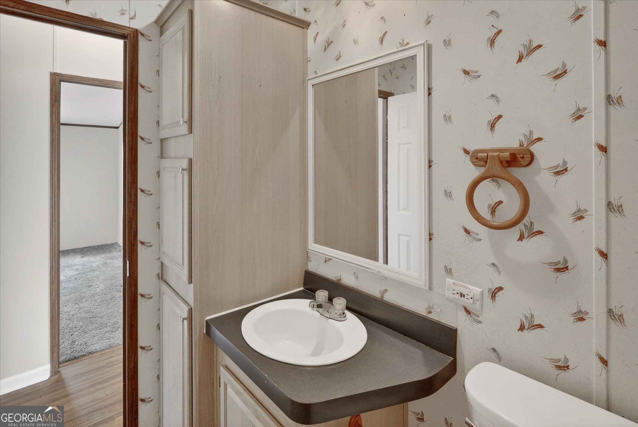 13541 Pine Burr Road Metter, GA 30439 - Photo 26 of 44 a bathroom with a sink toilet and shower