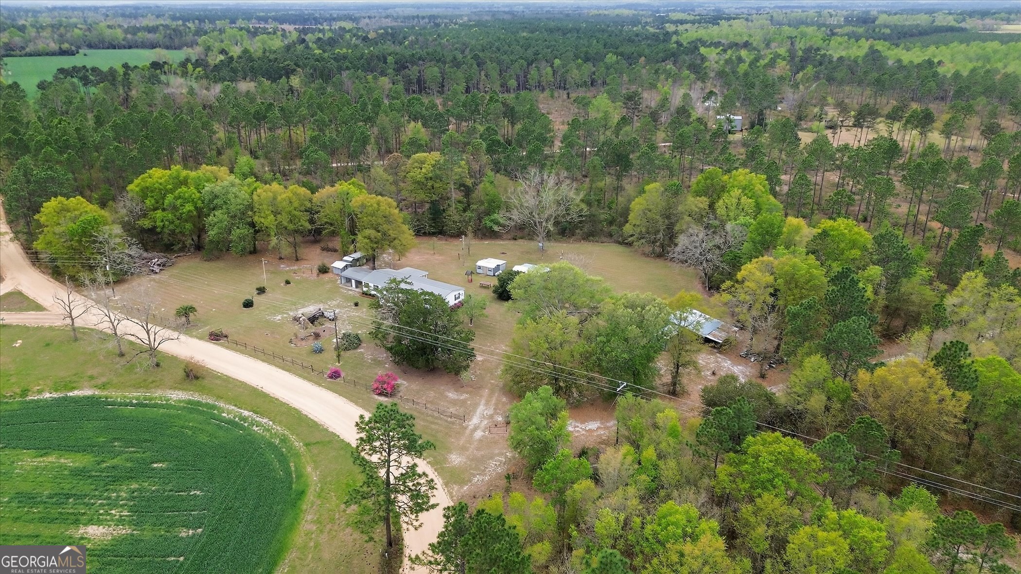 13541 Pine Burr Road Metter, GA 30439 - Photo 40 of 44 a view of a lake with a city view