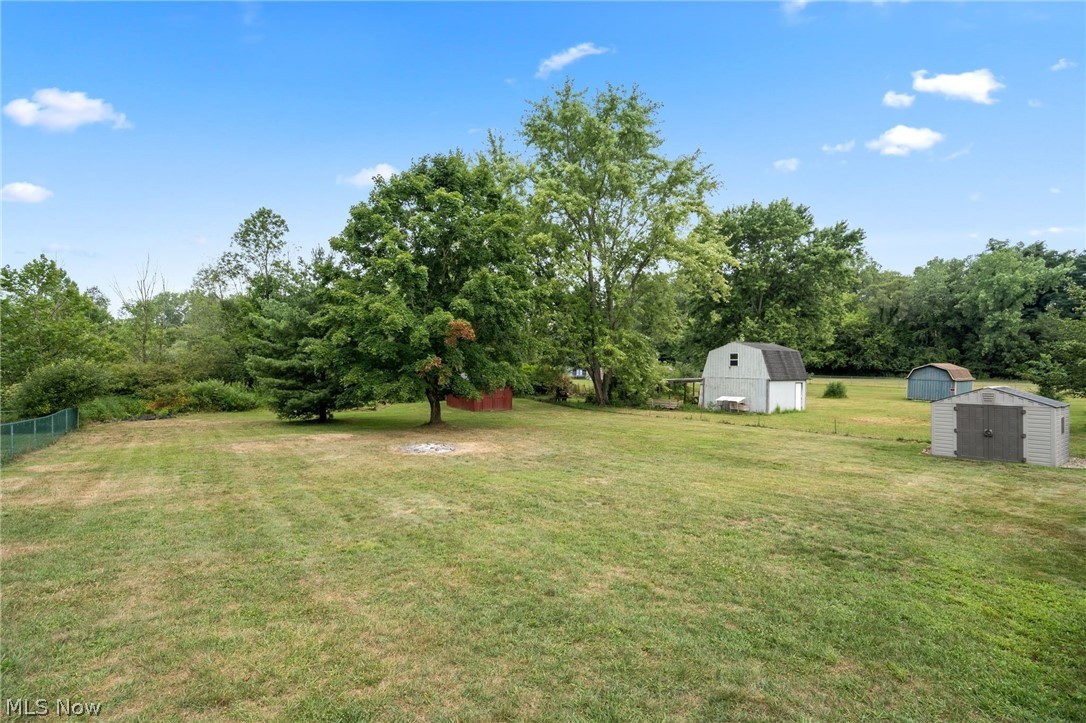 2140 Pickle Road Akron, OH 44312 - Photo 6 of 30 View of yard featuring a shed