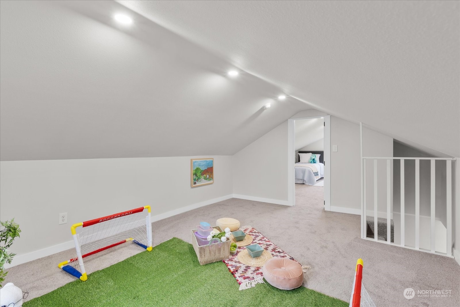 6919 Cady Road Everett, WA 98203 - Photo 22 of 39 a room with toys and stairs