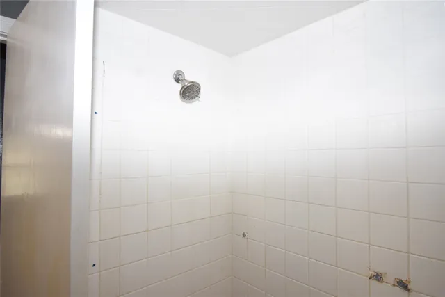 a bathroom with a sink and vanity