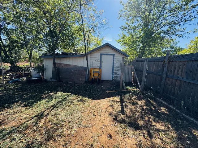 a view of a house with a patio