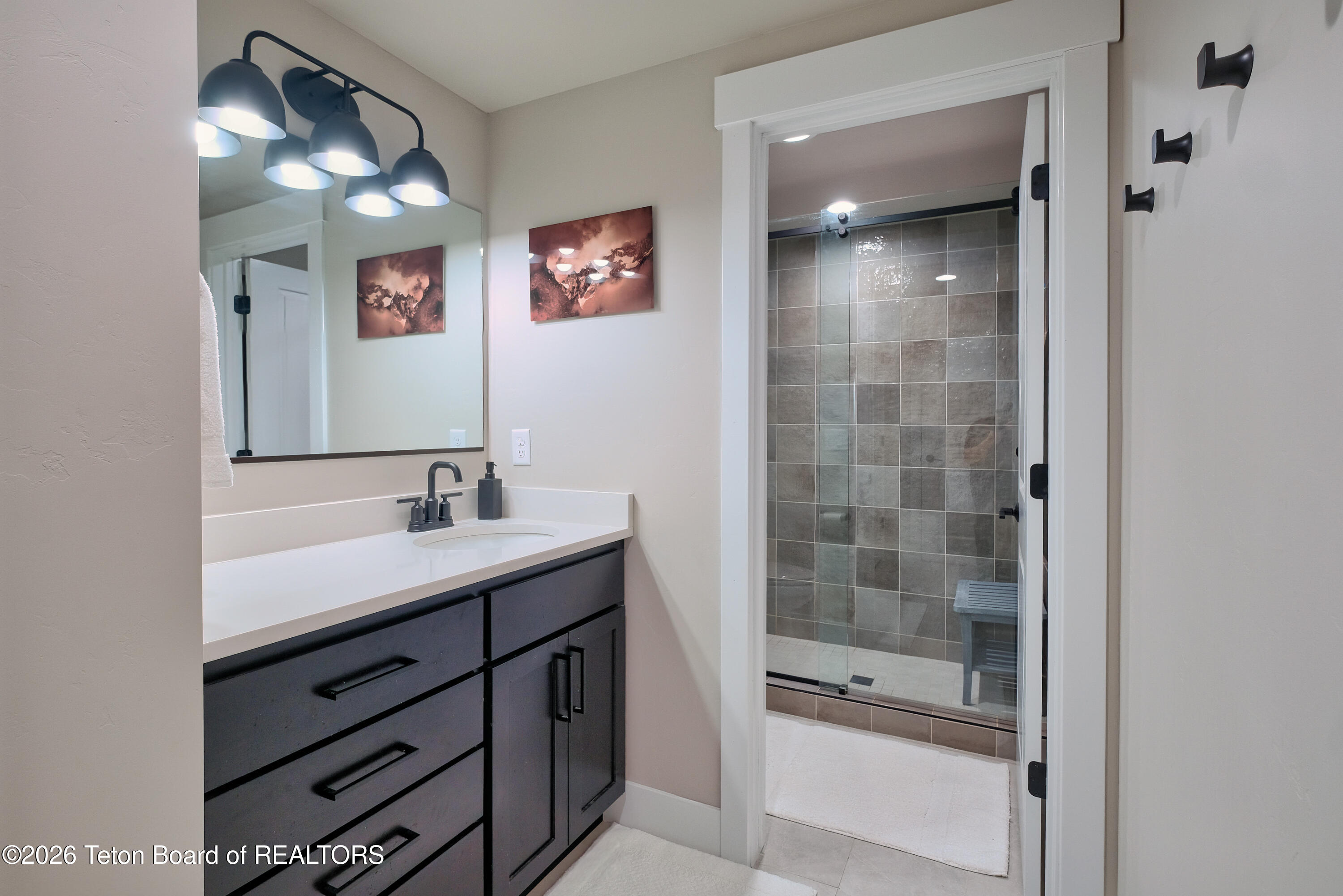 236 Swallowtail Drive Victor, ID 83455 - Photo 33 of 57 Downstairs Guest Bath