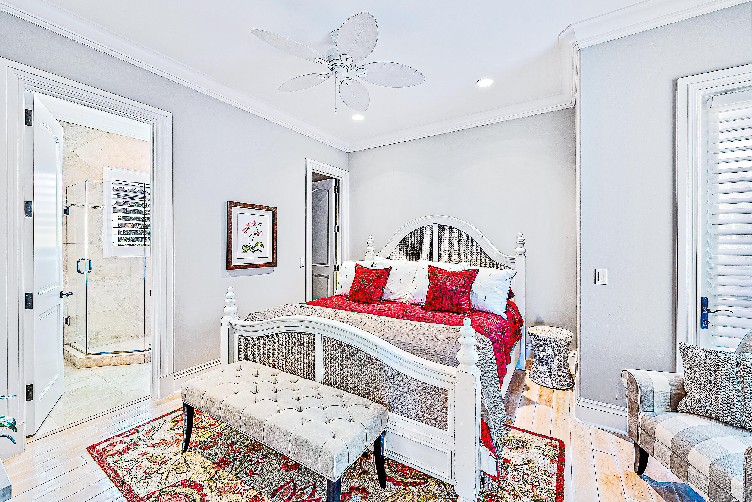 337 Old Jupiter Beach Road Jupiter, FL 33477 - Photo 28 of 38 a bedroom with a bed furniture and a window