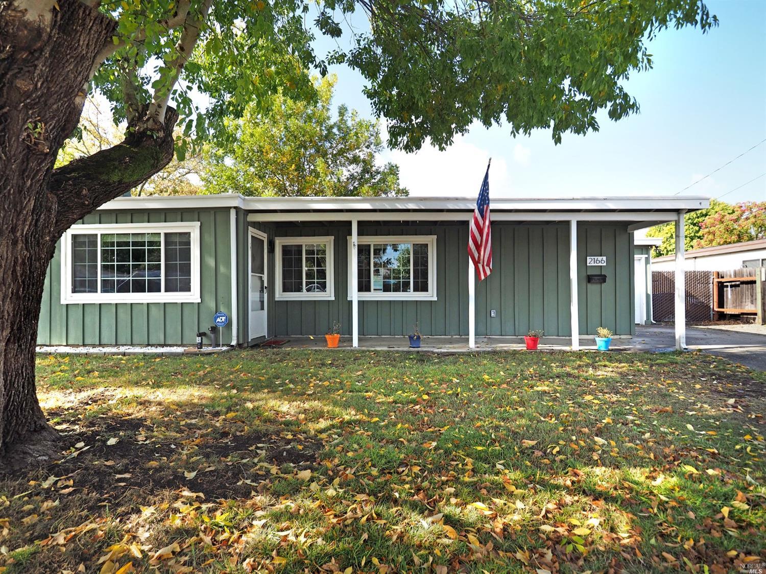 2166 Delpha Drive Napa, CA 94558 - Photo 1 of 1 front view of a house with a small yard