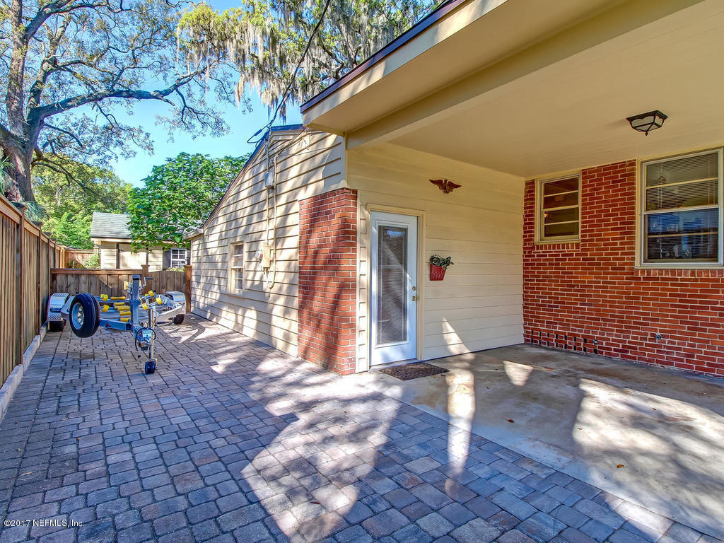 1610 Pershing Road Jacksonville, FL 32205 - Photo 3 of 37 PAVER PATIO