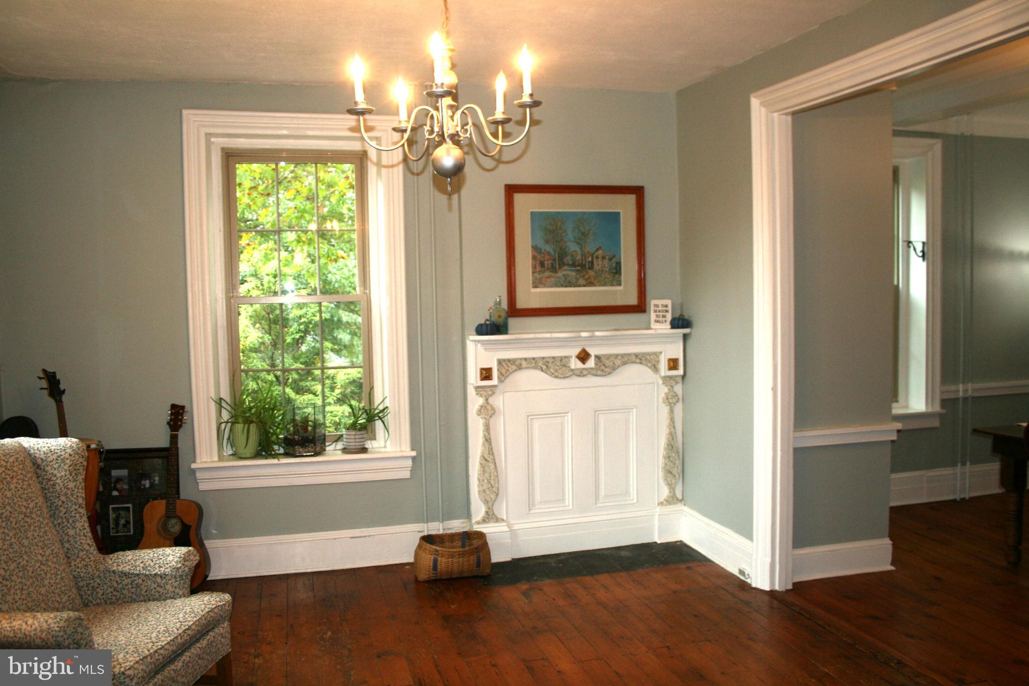 881 Old Bethlehem Road Quakertown, PA 18951 - Photo 18 of 41 living room with classic mantel