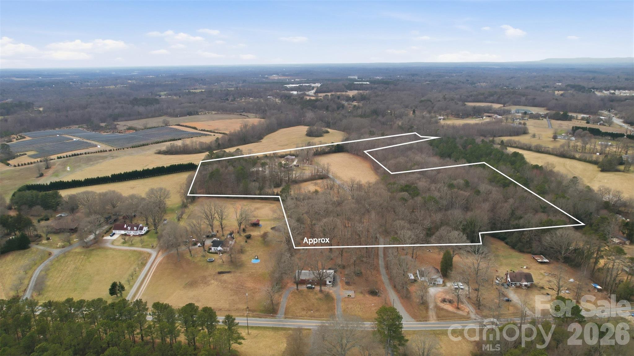 2255 Mt Olive Church Road Newton, NC 28658 - Photo 37 of 43 an aerial view of residential houses with outdoor space