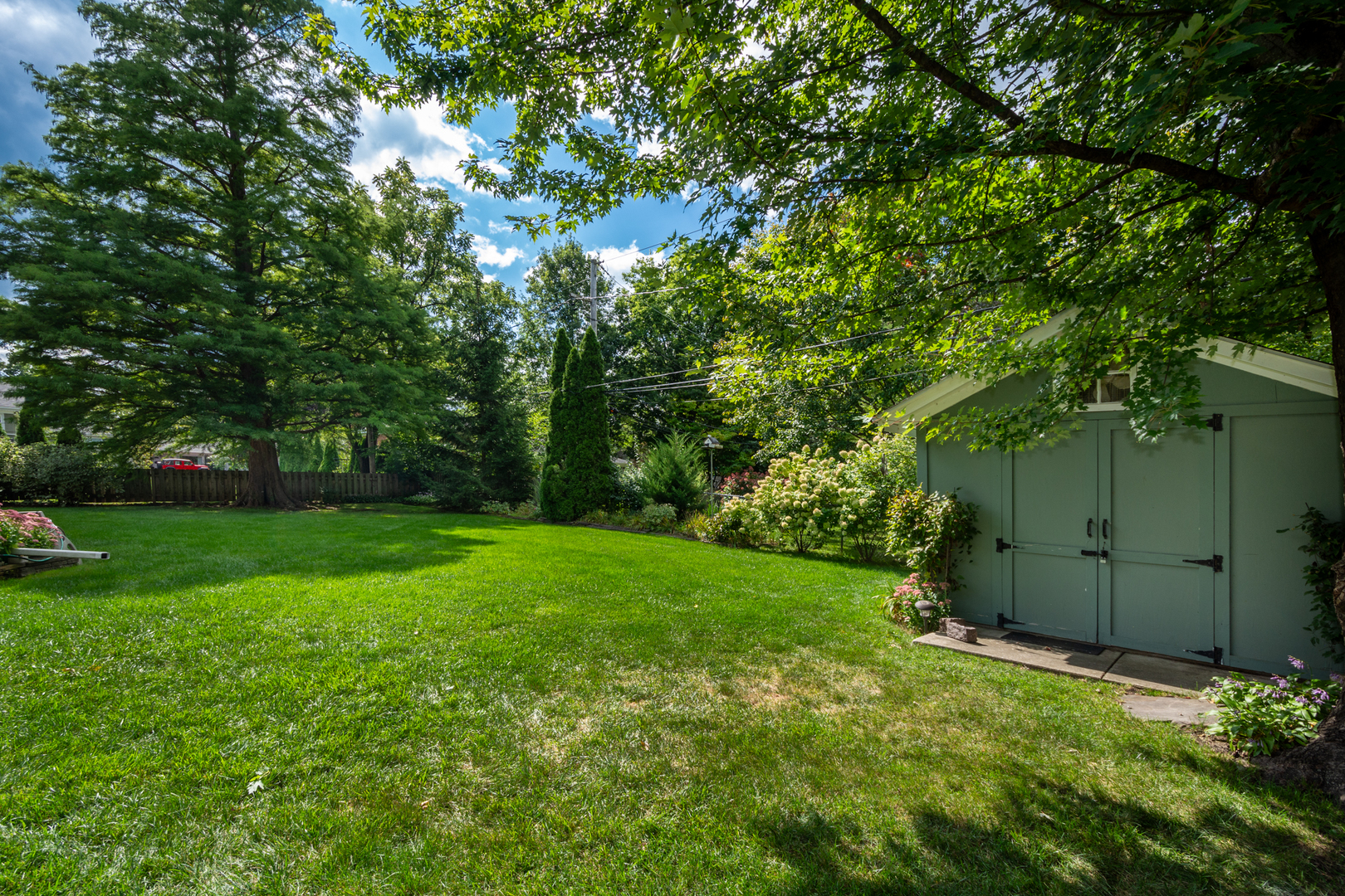 1420 Lee Road Northbrook, IL 60062 - Photo 30 of 36 a view of a barn in the middle of a yard